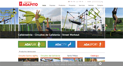 Desktop Screenshot of industriasagapito.com